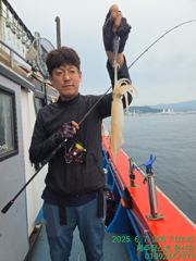 6월7일 제주잡스호 한치낚시 조황입니다 사진