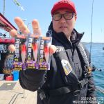 26년 4월13일 홍원항 백두산호 봄알쭈꾸미 조황입니다.. 사진