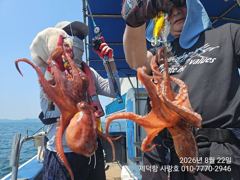 [진해] "여밭돌문어" 키로들부터 떠블힛트!! 계속되는 전원손맛 조황~ … 사진