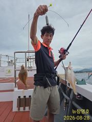 공현진 22인승 뉴창명호 참가자미 조황 사진
