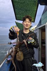 [쭈갑][남촌낚시]9월2일서천마량포구슈퍼피싱호쭈갑조황입니다.주차편한마량진항입니다.