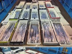 통영스카이호...""먼바다 대갈치 대~박""...대갈치 3지~4지급들...대갈치로만 15kg~최고30kg이상...기상악화...기약없는 좋은날 사진
