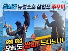 실시간 삼천포 뉴펄스호 쭈꾸미 나이스~~ 사진