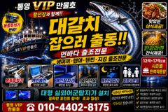 [통영] 통영VIP만물호 먼바다왕갈치 금요일 쿨러꽉꽉 담으로 갑니다!!