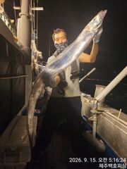 !!!제주 백호피싱!!! 9월 14일 야간갈치 조황 사진