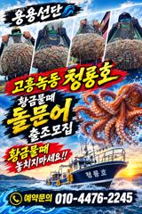 <고흥녹동>청룡호18일 돌문어 대!박!조황!!! 사진