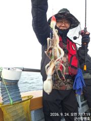24일, 군산주꾸미 오늘도 시작~실시간~군산낚시프라자 창성호 사진