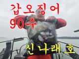 (신나래호) 쭈꾸미낚시 갑오징어만 90수 오바 베리굿 !! 사진