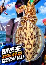 [배쯔호] 9월26일 갑오징어 낚시