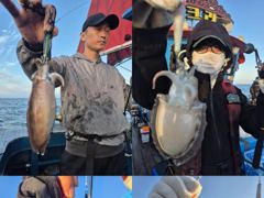 <크라운호 >갑오징어 실시간조황(27일) 사진