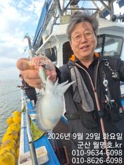 [군산] 29일 월명호 쭈갑 실시간