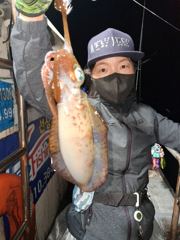 10월2일 울진동우호 무늬오지어 조황입니다