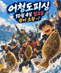 10월 4일 일요일 / 생미끼 조황 사진
