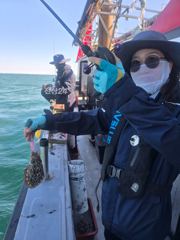 10월 6일 영종도 라이즈호 갑오징어 조황