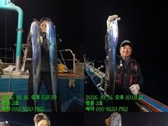 [통영] (14석통영명륜3호)와우~대갈치들 완전대박 쿨러만땅 고생하셨습니…