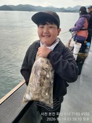 [사천] 쭈꾸미 황금 물때! 장원 183수외!전원 마릿수