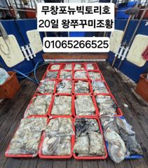 [쭈갑조황] 10/20 뉴빅토리호 쭈갑